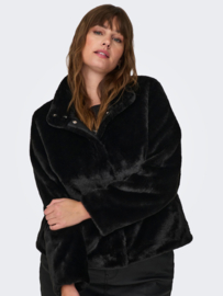 Faux fur jasje NewVida