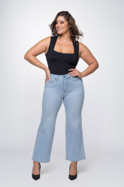 Fox Factor Dixi Santorini Blue 32" - Wide leg jeans