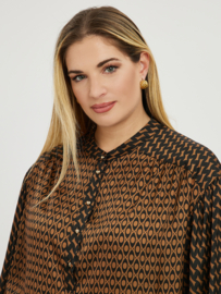 Blouse Graphic Caramel