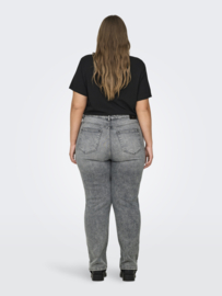 Straight jeans Mily in grijs