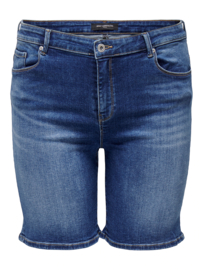 Denim short Laola in blauw
