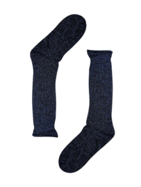 Socks Long Glitter - Blue