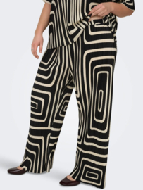 Plisse broek Graphic Ravenna