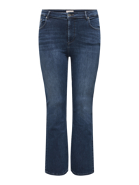 Willy flared jeans in dark-blue