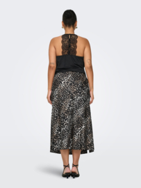 Satin rok Domina leo