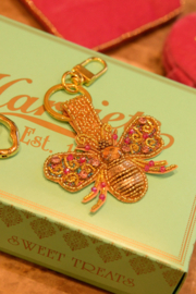 Bag charm / Key ring Bee Happy