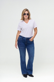 Fox Factor Mid-Rise Bobi Brooklyn Blue 32” - Flared jeans