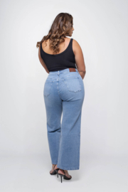 Fox Factor Dixi Ruby Blue 32" + 34" - Wide leg jeans