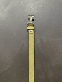 Leren riem met H sluiting small