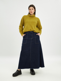 Denim maxi rok Mat