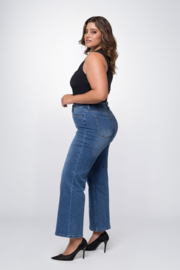 Fox Factor Dixi Monza Blue 32" - Wide leg jeans