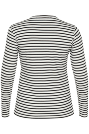Gestreepte longsleeve Lia
