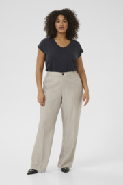 Pantalon Kaja grey pinstripe