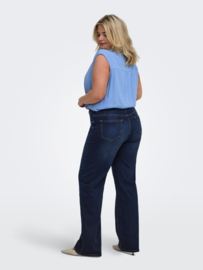 Wide leg jeans Willy in dark blue in 32'