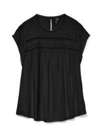 Top met kanten details Debbie in black