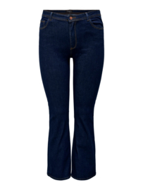 Only Sally flared jeans in dark blue