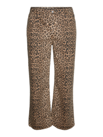 Leopard jeans Tessa