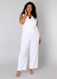 Gilet met pinstripe Uzra