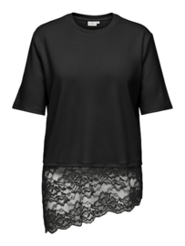 T-shirt met kant Lise