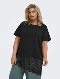  T-shirt met kant Lise