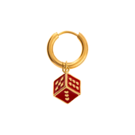 Love Dice Earring