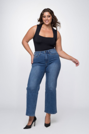 Fox Factor Dixi Monza Blue 32" - Wide leg jeans