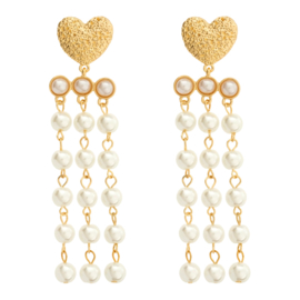 Golden Heart Tassels