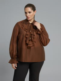MAT Blouse Brown