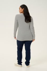 Gestreepte longsleeve Lia