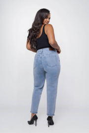 Fox Factor Gigi L.A. Blue 30" - Mom fit jeans