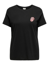 T-shirt Rolling Stones Black