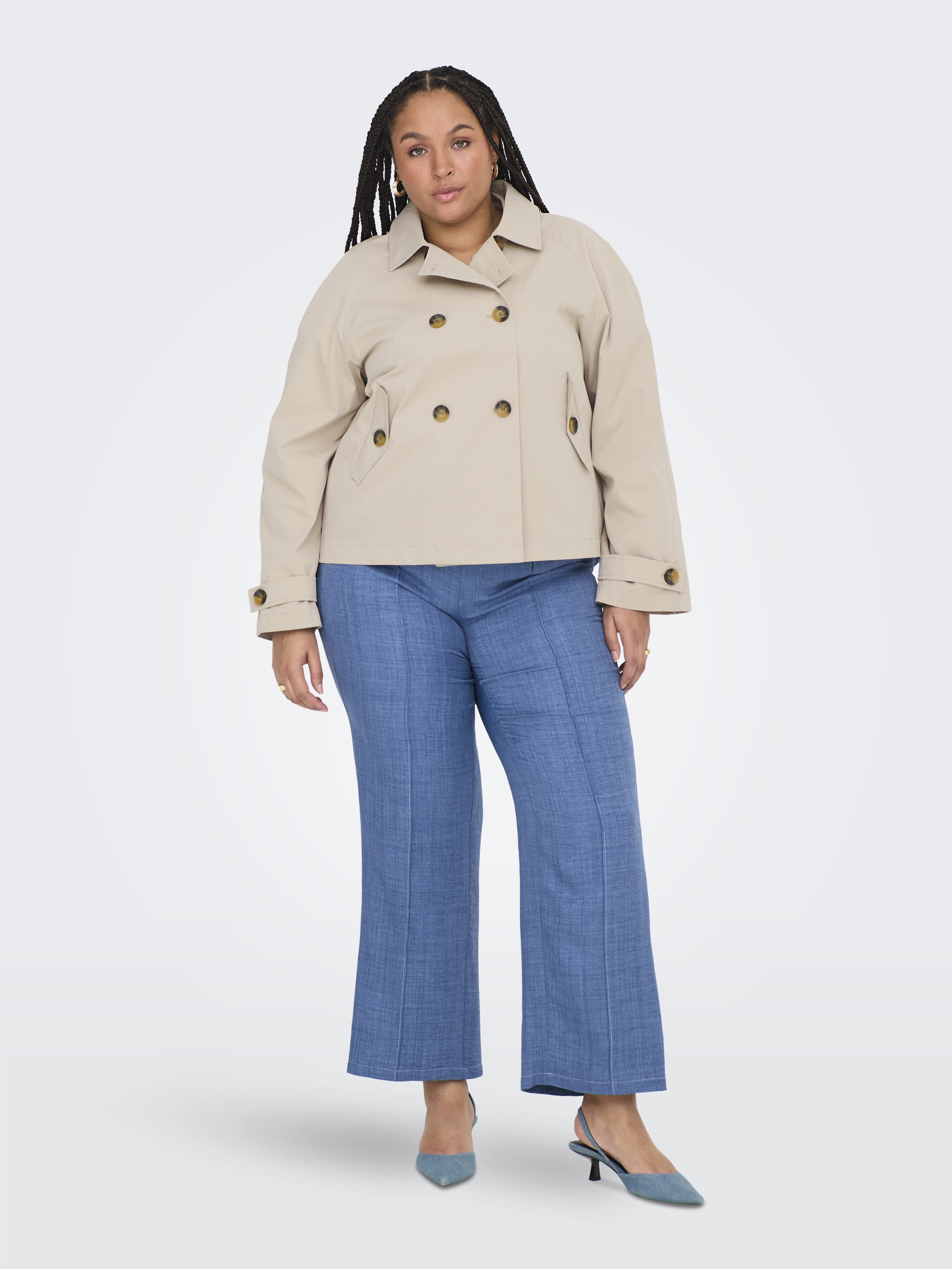 Korte trenchcoat April