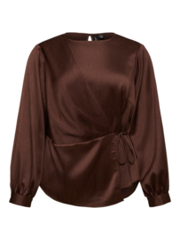 Wrapblouse Sky