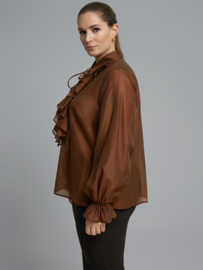 MAT Blouse Brown