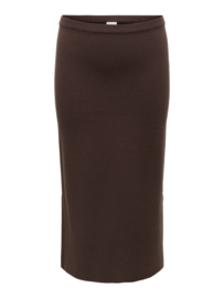 Gebreide maxi rok Ibi