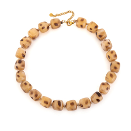Ketting Leopard beads