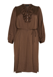 OX Jurk Dark Truffle