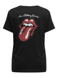 T-shirt Rolling Stones Black