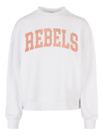 Short sweater Rebels Peach Glitter