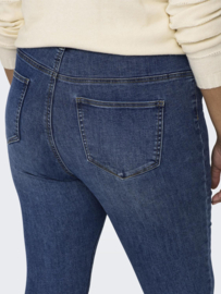 Only high waist jeans Rose in blauw