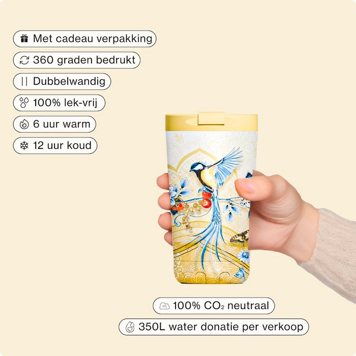 Thermos Mug Saffron Gold