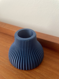 Kaarsenhouder Kees blue