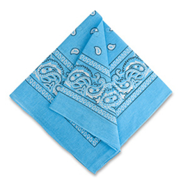 Bandana sjaal ocean blue