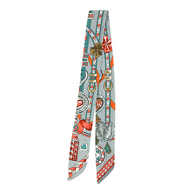 Bandana sjaal grey/green