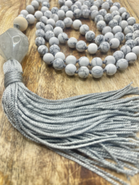 Mala ketting grey