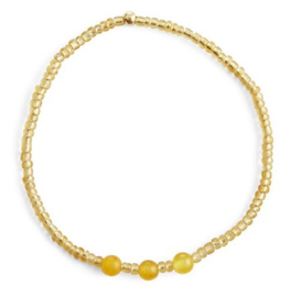 Armbandje Golden Yellow