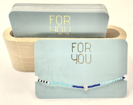 Kaart "for you"