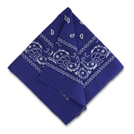 Bandana sjaal blue