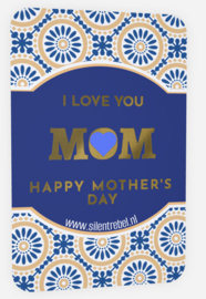 Kaart "I love you Mom"