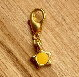 Bedel metaal goud yellow star